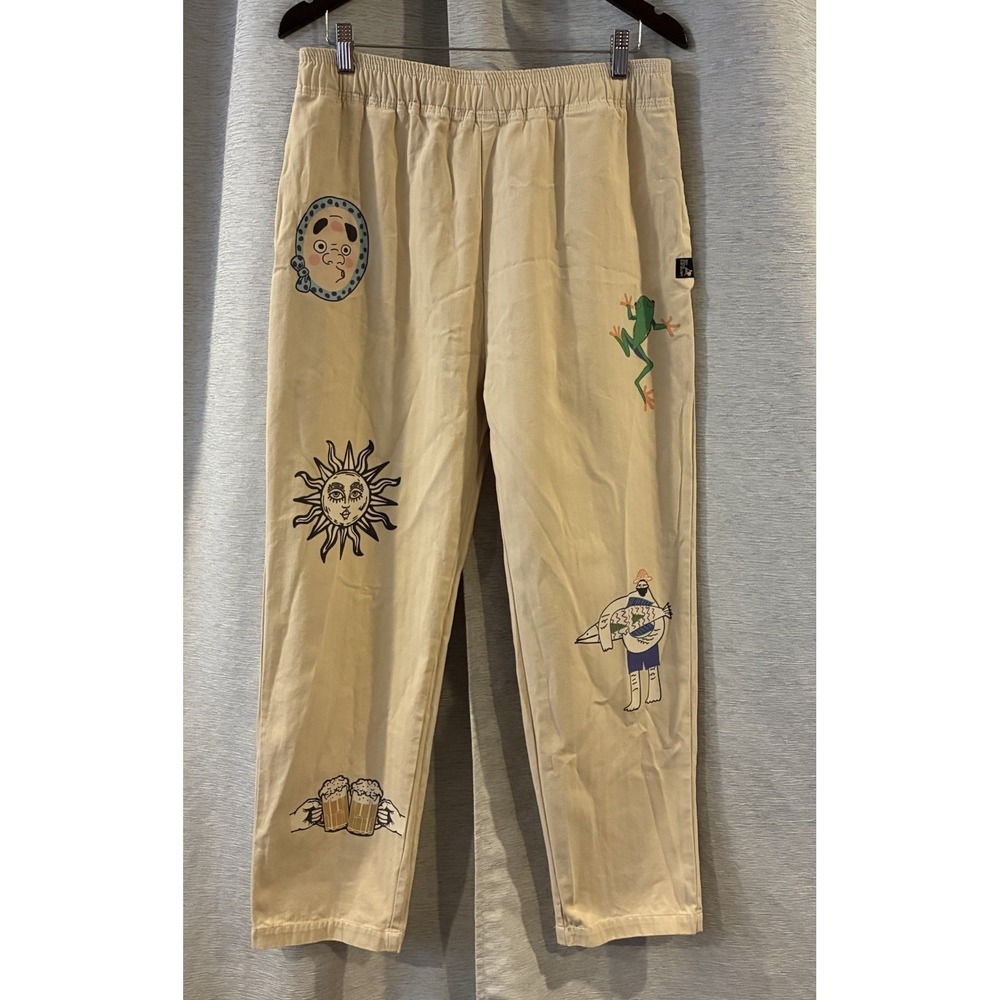 Go Slow Caravan‎ Embroidered Pants Appliqué Size 4
